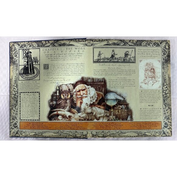 Wizardology Hardcover Book The Book Of The Secrets Of Merlin With Interactive Fe - Picture 3 of 10